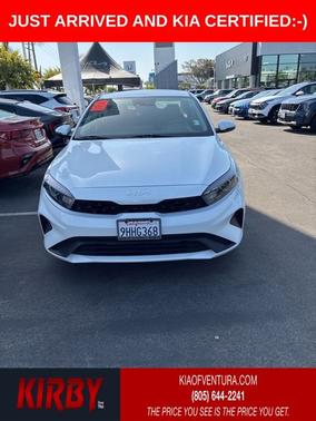 Snow White Pearl 2023 Kia Forte LXS