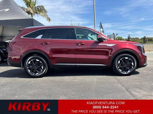 Dawning Red 2025 Kia Sorento S