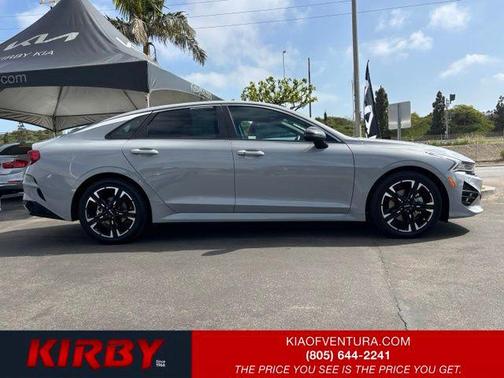Gray 2022 Kia K5 GT-Line