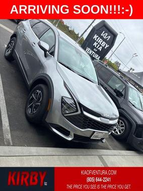 Steel Gray 2025 Kia Sportage Hybrid LX