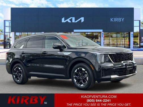Ebony Black 2024 Kia Sorento S