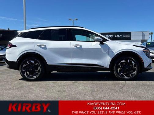 White Pearl 2024 Kia Sportage SX-Prestige