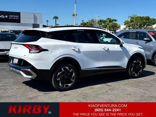 White Pearl 2024 Kia Sportage SX-Prestige