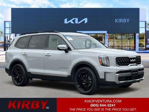 Gray 2023 Kia Telluride EX X-Line