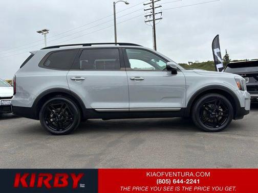 Gray 2023 Kia Telluride EX X-Line