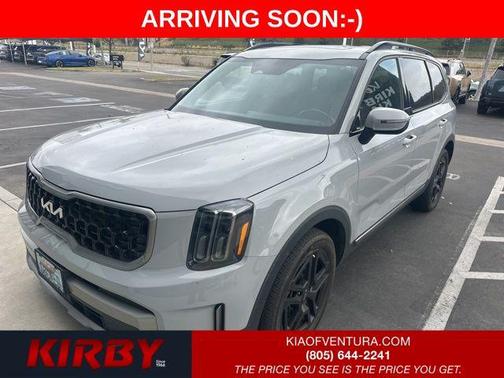 Gray 2023 Kia Telluride EX X-Line