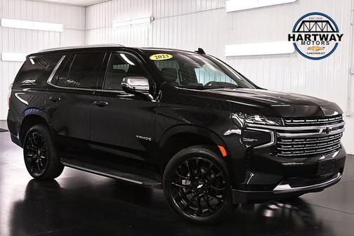 Black 2023 Chevrolet Tahoe Premier