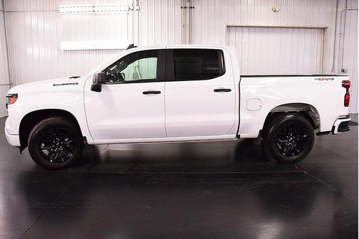 Summit White 2023 Chevrolet Silverado 1500 Custom
