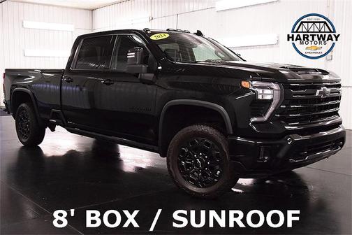 Black 2024 Chevrolet Silverado 2500 LTZ