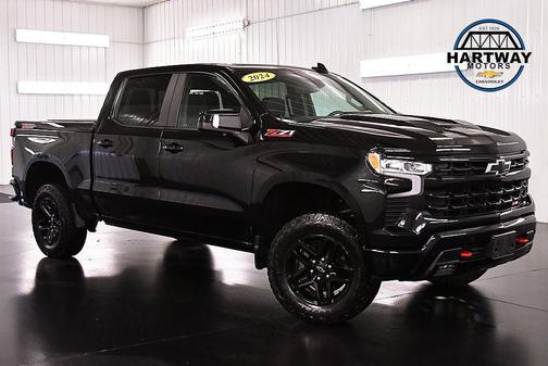 Black 2024 Chevrolet Silverado 1500 LT Trail Boss