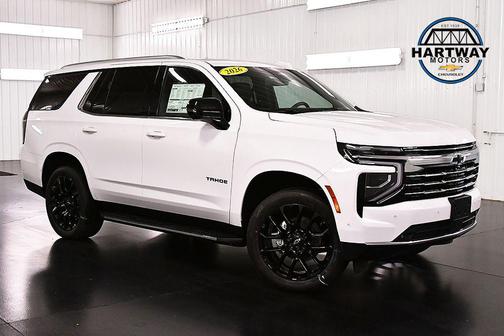 Summit White 2026 Chevrolet Tahoe LT