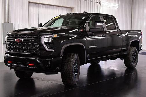 Black 2026 Chevrolet Silverado 2500 Crew Cab, Standard Bed, XR2, 4WD