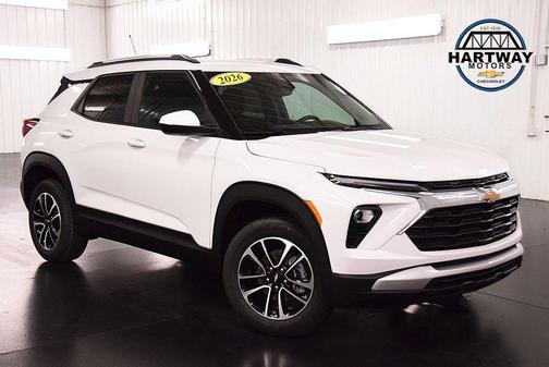 Summit White 2026 Chevrolet Trailblazer LT
