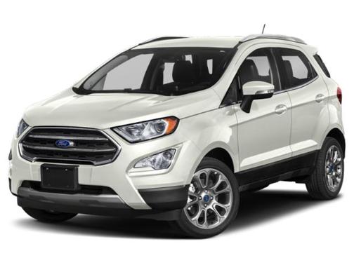 White Platinum Metallic Tri-Coat 2020 Ford EcoSport Titanium