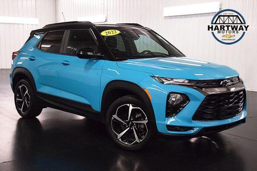 Oasis Blue 2022 Chevrolet Trailblazer RS