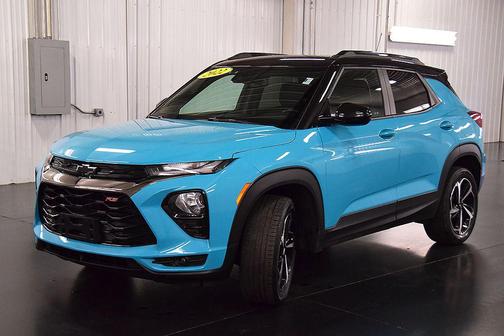 Oasis Blue 2022 Chevrolet Trailblazer RS