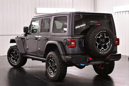 Granite Crystal Metallic Clearcoat 2021 Jeep Wrangler Unlimited 4xe Rubicon