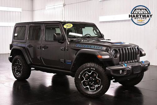 Granite Crystal Metallic Clearcoat 2021 Jeep Wrangler Unlimited 4xe Rubicon
