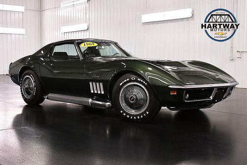 Green 1969 Chevrolet Corvette Base