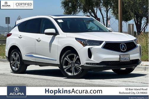 Platinum White Pearl 2023 Acura RDX Advance Package