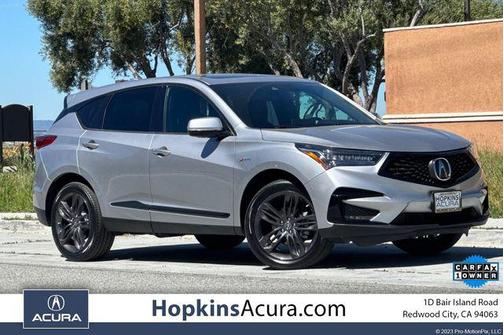 Lunar Silver Metallic 2021 Acura RDX A-Spec