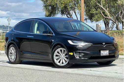 Solid Black 2017 Tesla Model X 75D