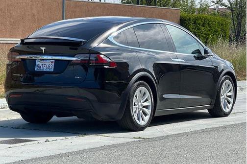 Solid Black 2017 Tesla Model X 75D