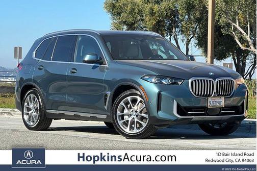 Blue 2024 BMW X5 PHEV xDrive50e