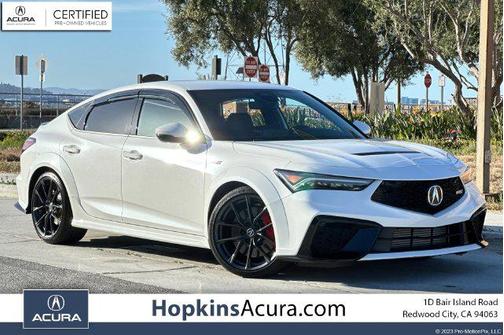 Platinum White Pearl 2025 Acura Integra Type S