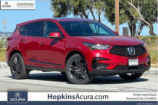Performance Red Pearl 2021 Acura RDX A-Spec