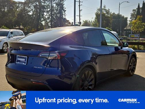 Blue 2023 Tesla Model Y Performance