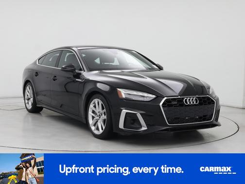 Black 2024 Audi A5 Sportback Premium Plus