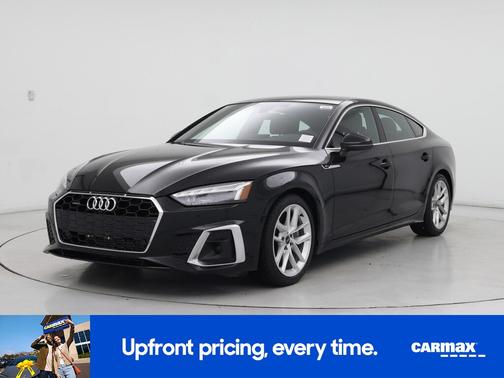 Black 2024 Audi A5 Sportback Premium Plus