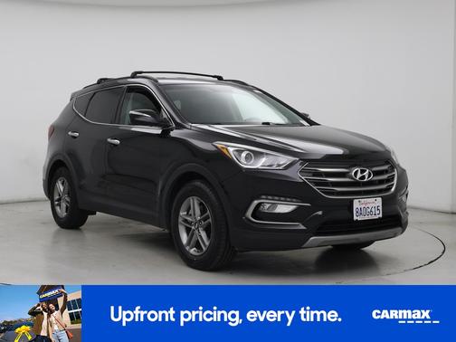 Black 2017 Hyundai Santa Fe Sport