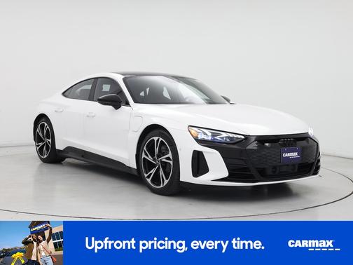 White 2022 Audi e-tron GT Prestige