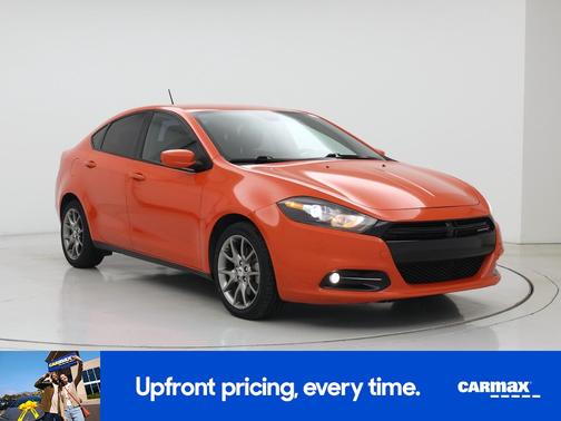 Orange 2015 Dodge Dart SXT