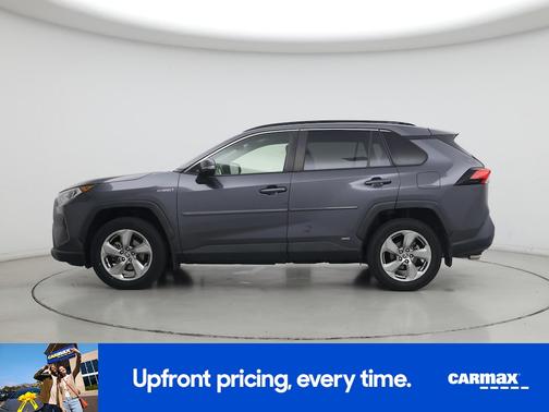 Gray 2021 Toyota RAV4 Hybrid XLE Premium