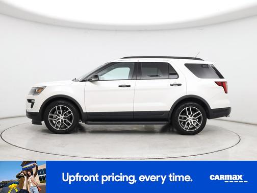 White 2018 Ford Explorer Sport