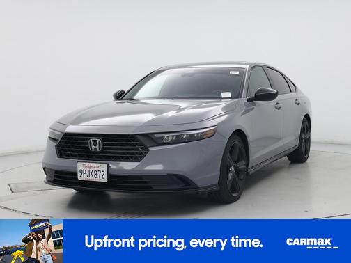 Gray 2024 Honda Accord Hybrid Sport-L