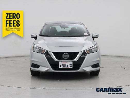 Silver 2020 Nissan Versa SV