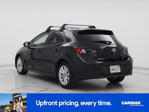 Black 2025 Toyota Corolla Hatchback SE