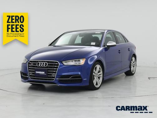 Blue 2016 Audi S3 Premium Plus