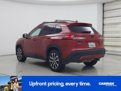 Red 2022 Toyota Corolla Cross XLE