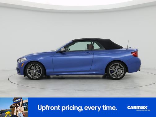 Blue 2017 BMW M240 I