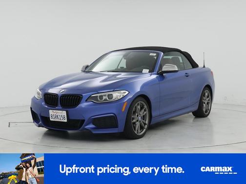 Blue 2017 BMW M240 I