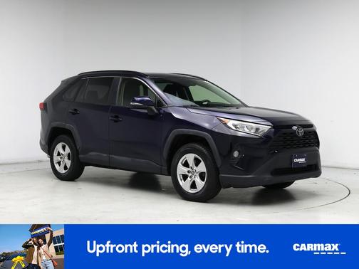 Blue 2019 Toyota RAV4 XLE