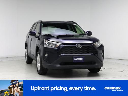 Blue 2019 Toyota RAV4 XLE