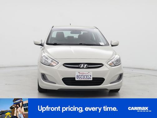 White 2016 Hyundai Accent SE