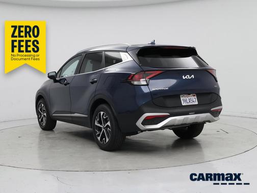 Blue 2023 Kia Sportage Hybrid EX