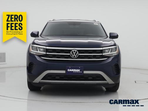 Blue 2020 Volkswagen Atlas Cross Sport SE